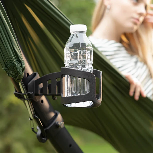 getränkehalter hängematte Anymaka Hängematte mit Gestell Dosenhalter Flaschenhalter – AlpineWorks swiss