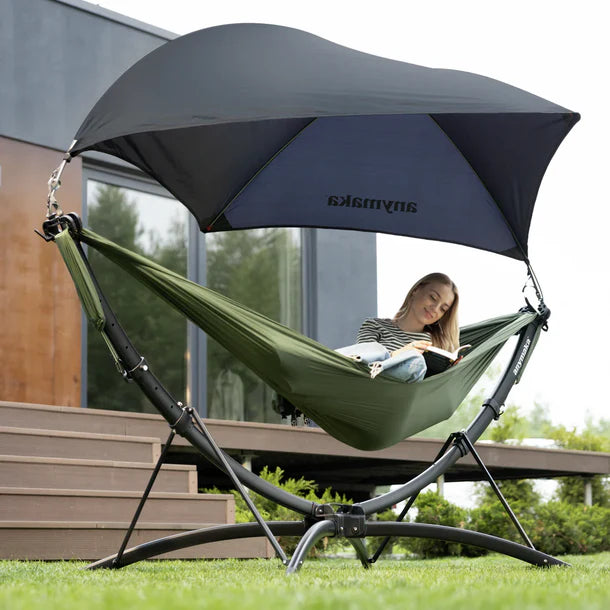 sonnenschirm für hängematte Anymaka Hängematte Sonnenschirm – AlpineWorks swiss